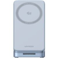 Беспроводное зарядное Ugreen W757 65901 (голубой) - Превью изображения №4 — Интернет-магазин ПроЗаказ