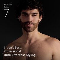 Триммер для бороды и усов Braun AIO7580 - Превью изображения №3 — Интернет-магазин ПроЗаказ