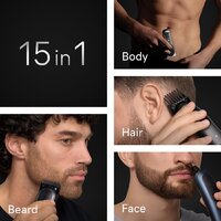 Триммер для бороды и усов Braun AIO7580 - Превью изображения №4 — Интернет-магазин ПроЗаказ