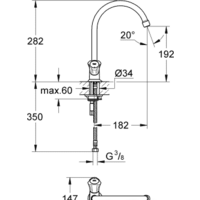 Смеситель Grohe Costa L 31831001 - Превью изображения №2 — Интернет-магазин ПроЗаказ