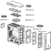 Корпус Thermaltake Level 20 RS ARGB CA-1P8-00M1WN-00 - Превью изображения №12 — Интернет-магазин ПроЗаказ