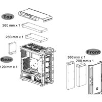 Корпус Thermaltake Level 20 RS ARGB CA-1P8-00M1WN-00 - Превью изображения №11 — Интернет-магазин ПроЗаказ