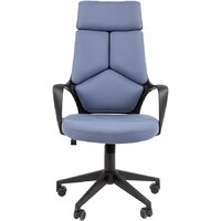 Офисное кресло CHAIRMAN 525 (T-02 голубой) - Превью изображения №2 — Интернет-магазин ПроЗаказ