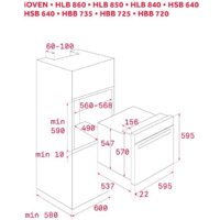 Электрический духовой шкаф TEKA HBB 735 [41560210] - Превью изображения №2 — Интернет-магазин ПроЗаказ
