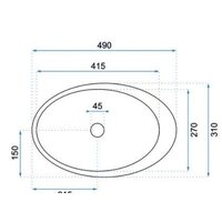 Умывальник Rea Stone Nature U6650 - Превью изображения №2 — Интернет-магазин ПроЗаказ