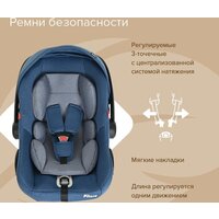 Детское автокресло Pituso Santiso R201 (джинс/светло-серый) - Превью изображения №13 — Интернет-магазин ПроЗаказ