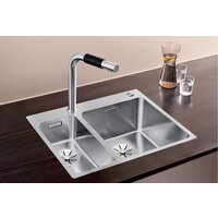 Кухонная мойка Blanco Andano 340/180-IF/A 525247 (с клапаном-автоматом, сатин) - Превью изображения №2 — Интернет-магазин ПроЗаказ