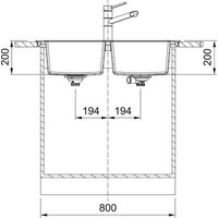 Кухонная мойка Franke Sirius 2.0 S2D 620-35-35 143.0671.692 (бежевый) - Превью изображения №3 — Интернет-магазин ПроЗаказ