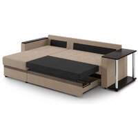 Диван Mio Tesoro Атланта 110 (Savana Camel/Ecostile Chocolate) - Превью изображения №5 — Интернет-магазин ПроЗаказ