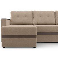 Диван Mio Tesoro Атланта 110 (Savana Camel/Ecostile Chocolate) - Превью изображения №7 — Интернет-магазин ПроЗаказ