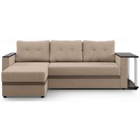 Диван Mio Tesoro Атланта 110 (Savana Camel/Ecostile Chocolate) - Превью изображения №2 — Интернет-магазин ПроЗаказ