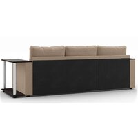 Диван Mio Tesoro Атланта 110 (Savana Camel/Ecostile Chocolate) - Превью изображения №4 — Интернет-магазин ПроЗаказ