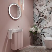  Lauter Тумба под умывальник Из искусственного мрамора Amelia 40 (пудрово-розовый п/мат) - Превью изображения №6 — Интернет-магазин ПроЗаказ