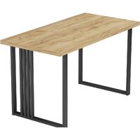 Mio Tesoro Laim 36 120x66 (дуб крафт золотой/черный)