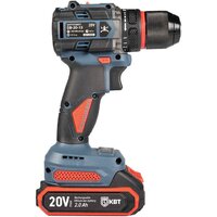 Дрель-шуруповерт КВТ Профи DB-20-13 (с 2-мя АКБ, кейс) - Превью изображения №2 — Интернет-магазин ПроЗаказ