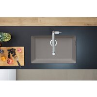 Кухонная мойка Hansgrohe S51 S510-U660 Zlewozmywak podblatowy 660 43432380 (серый бетон) - Превью изображения №2 — Интернет-магазин ПроЗаказ
