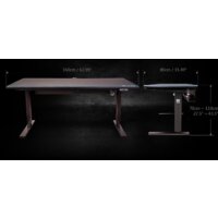 Геймерский стол Thermaltake ToughDesk 300 RGB GGD-EDN-BKEINX-01 - Превью изображения №9 — Интернет-магазин ПроЗаказ