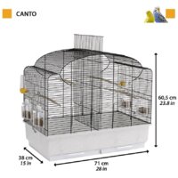 Клетка Ferplast Canto 52501217 - Превью изображения №2 — Интернет-магазин ПроЗаказ