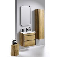  Aqwella Зеркало RM 50x90 RM0205BLK (черный) - Превью изображения №2 — Интернет-магазин ПроЗаказ