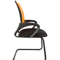 Офисный стул CHAIRMAN 696 V (черный/оранжевый) - Превью изображения №3 — Интернет-магазин ПроЗаказ