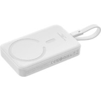 Внешний аккумулятор Baseus Magnetic Fast Charge Power Bank Type-C Edition 30W 10000mAh (белый) - Превью изображения №4 — Интернет-магазин ПроЗаказ