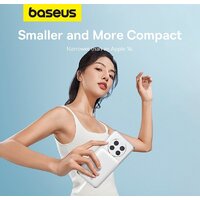 Внешний аккумулятор Baseus Magnetic Fast Charge Power Bank Type-C Edition 30W 10000mAh (белый) - Превью изображения №17 — Интернет-магазин ПроЗаказ
