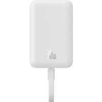 Внешний аккумулятор Baseus Magnetic Fast Charge Power Bank Type-C Edition 30W 10000mAh (белый) - Превью изображения №2 — Интернет-магазин ПроЗаказ