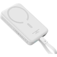 Внешний аккумулятор Baseus Magnetic Fast Charge Power Bank Type-C Edition 30W 10000mAh (белый) - Превью изображения №5 — Интернет-магазин ПроЗаказ
