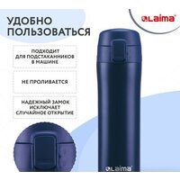 Термокружка Laima 608079 470 мл (синий) - Превью изображения №5 — Интернет-магазин ПроЗаказ