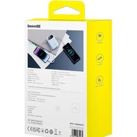 Внешний аккумулятор Baseus Qpow2 Dual-Cable Digital Display Fast Charge Power Bank 22.5W 10000mAh (голубой) - Превью изображения №6 — Интернет-магазин ПроЗаказ
