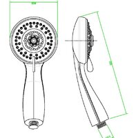 Душевая лейка Maxonor Pure Life PL10 - Превью изображения №2 — Интернет-магазин ПроЗаказ