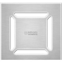 Трап/канал Berges Wasserhaus Platz Norma 150x150 090059 (матовый хром) - Превью изображения №4 — Интернет-магазин ПроЗаказ