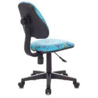 Компьютерное кресло Бюрократ KD-4/STICK-BLUE (голубой) - Превью изображения №4 — Интернет-магазин ПроЗаказ