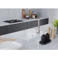 Кухонная мойка Kernau KGS O 4565 1B1D Pure White - Превью изображения №4 — Интернет-магазин ПроЗаказ