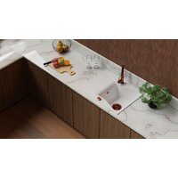 Кухонная мойка Kernau KGS O 4565 1B1D Pure White - Превью изображения №3 — Интернет-магазин ПроЗаказ