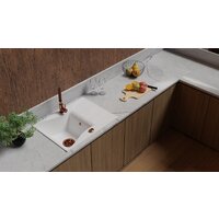 Кухонная мойка Kernau KGS O 4565 1B1D Pure White - Превью изображения №2 — Интернет-магазин ПроЗаказ