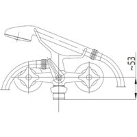 Смеситель Armatura Standard 304-120-00 - Превью изображения №2 — Интернет-магазин ПроЗаказ
