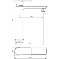 Смеситель Damixa Apollo 470250000 (хром) - Превью изображения №4 — Интернет-магазин ПроЗаказ
