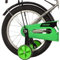 Детский велосипед Novatrack Vector 16 2022 163VECTOR.SL22 (серебристый) - Превью изображения №5 — Интернет-магазин ПроЗаказ