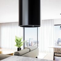 Кухонная вытяжка Lanilia Newelio Isola 39.1 Black - Превью изображения №6 — Интернет-магазин ПроЗаказ