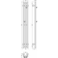 Полотенцесушитель Сунержа Терция Pro 1200x100 30-0444-1210 - Превью изображения №4 — Интернет-магазин ПроЗаказ