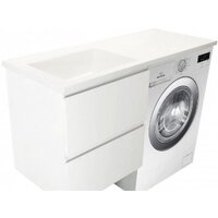  Эстет Тумба Dallas Luxe ФР-00002277 с умывальником Dallas 130 (правая) - Превью изображения №2 — Интернет-магазин ПроЗаказ