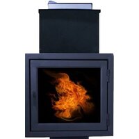 Банная печь ComfortProm Чугун 20м3 закрытая каменка, панорама - Превью изображения №3 — Интернет-магазин ПроЗаказ