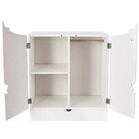 Шкаф для кукол Leader Toys Diamond Star c дизайнерским звездным принтом 73219 (белый) - Превью изображения №10 — Интернет-магазин ПроЗаказ
