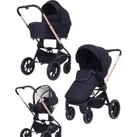 Универсальная коляска Rant MOWbaby Zoom PU (3 в 1, gold black) - Превью изображения №1 — Интернет-магазин ПроЗаказ