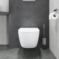 Унитаз подвесной Lauter Sulzdorf + GROHE Rapid SL 38772001 + панель GROHE 37131000 (белый с микролифтом) - Превью изображения №7 — Интернет-магазин ПроЗаказ