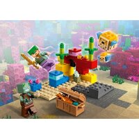 Конструктор LEGO Minecraft 21164 Коралловый риф - Превью изображения №15 — Интернет-магазин ПроЗаказ
