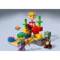 Конструктор LEGO Minecraft 21164 Коралловый риф - Превью изображения №16 — Интернет-магазин ПроЗаказ