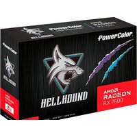 Видеокарта PowerColor Hellhound Radeon RX 7600 8GB GDDR6 RX 7600 8G-L/OC - Превью изображения №3 — Интернет-магазин ПроЗаказ