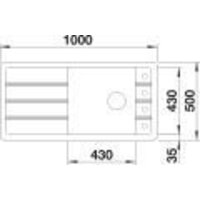 Кухонная мойка Blanco Faron XL 6 S 525896 (черный) - Превью изображения №3 — Интернет-магазин ПроЗаказ